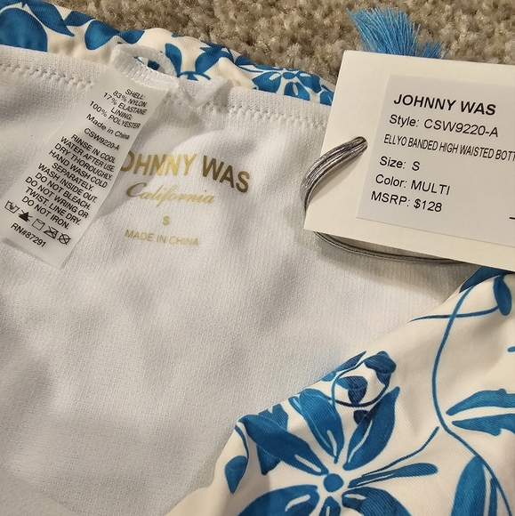 Johnny Was Ellyo Banded High Waisted Bottom - Picture 7 of 8